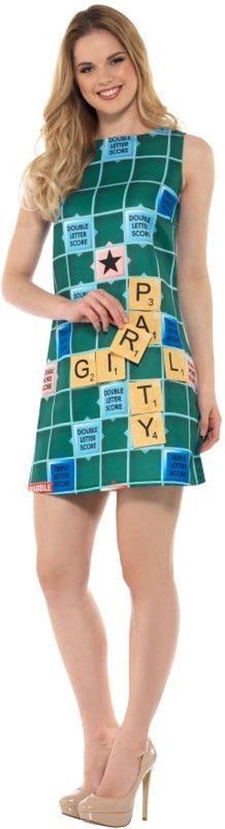 Word Feud Spel | Vrouw | Medium | Carnaval kostuum | Verkleedkleding