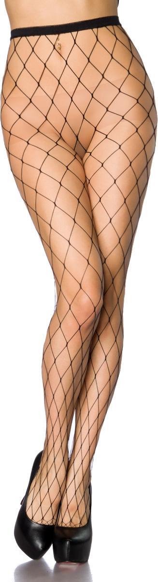 Zwarte Netpanty " Julie "