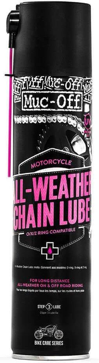 Muc-Off All-Weather Motor Chain Lube Ketting Smeermiddel 400ml