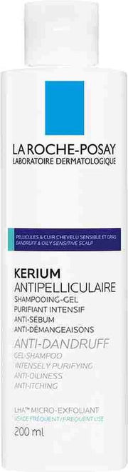 La Roche-Posay Kerium Gel-Shampoo Tegen Vette Schilfers