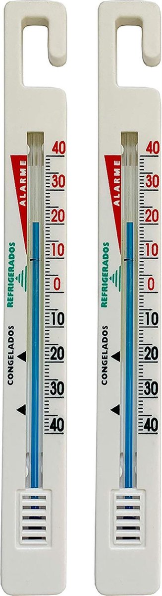 2 x koelkastthermometer