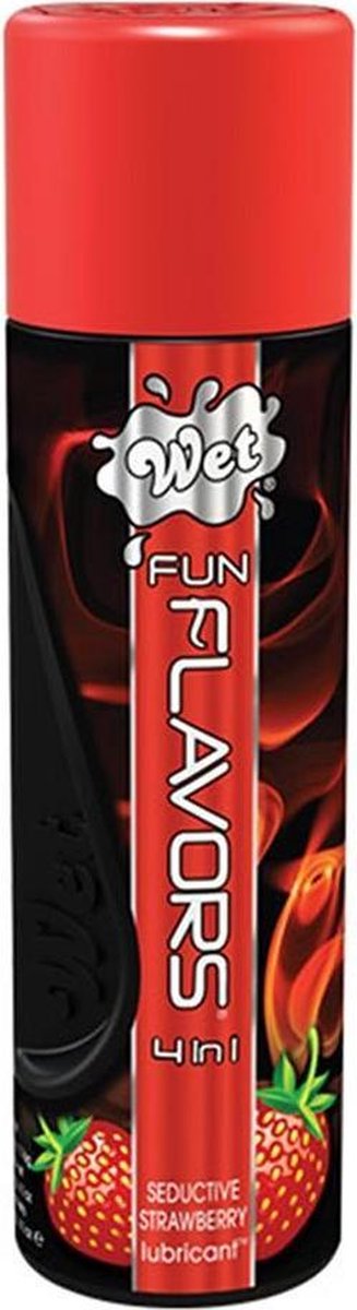 WET Fun Flavors Glijmiddel Seductive Strawberry Glijmiddel