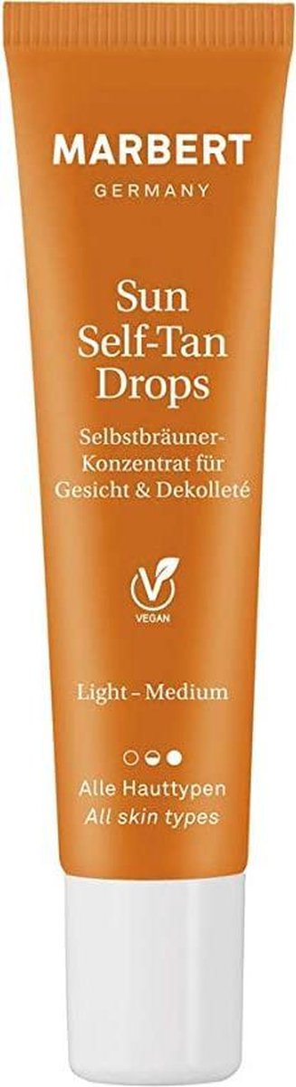 Marbert Sun Self-Tan Drops zelfbruinende druppels Licht-medium - 15 ml
