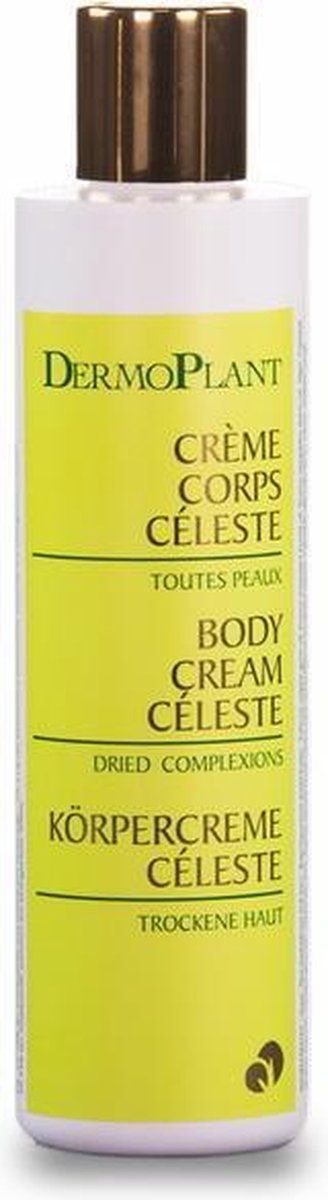 DERMOPLANT CELESTE Creme corp - Met hibiscus extract en argan eiwiten - Biologisch - Allergenvrij - 250ml