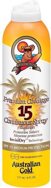 Zon Protector Spray Premium Coverage Australian Gold SPF 15 (177 ml)