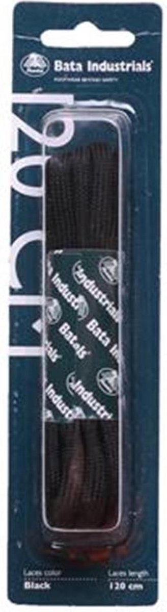 Bata veters rond zwart 120 cm