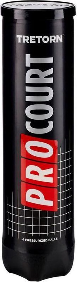 Tretorn Pro Court - Tennisballen - 4-tube
