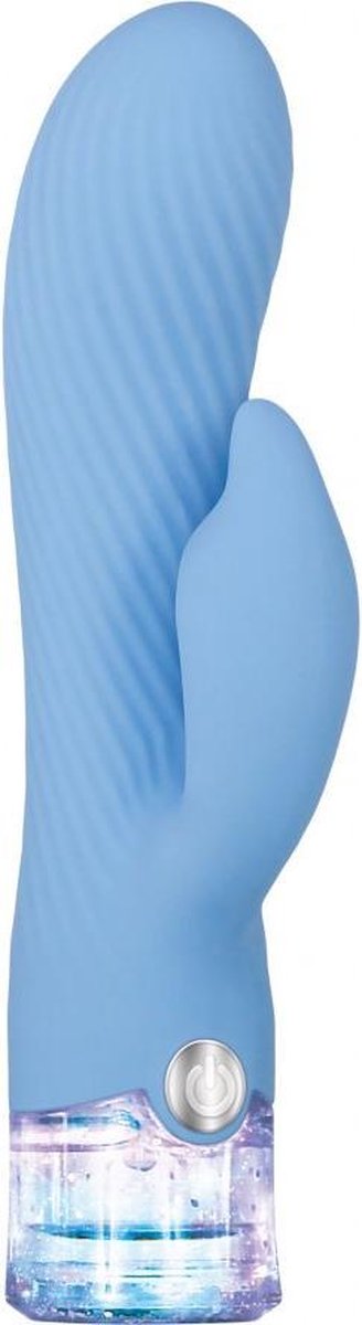 Evolved Glitterific Vibrator Blauw