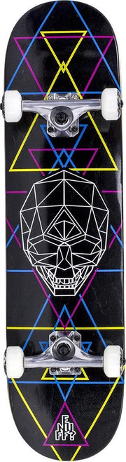 ENUFF GEO SKULL SKATEBOARD
