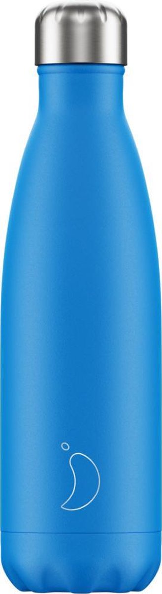 Chilly's 500 ml fles Neon Blauw 500 ml