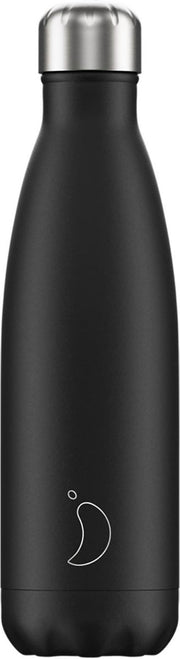 Chilly's Bottles Drink- & Thermosfles Monochroom - 500 ml - Zwart