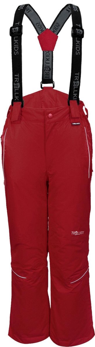 Trollkids Wintersportbroek - Maat 140  - Unisex - rood