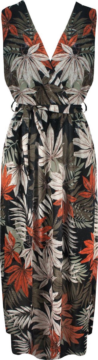 Bladeren Maxi Jurk