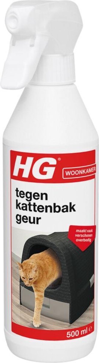 HG tegen kattenbakgeur - 500ml - ongevaarlijk voor dier en mens