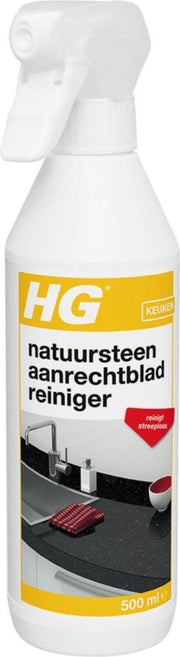 6x HG Natuurstenen Aanrechtbladreiniger 500 ml