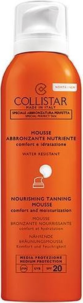 Collistar - Nourishing Tanning Mousse - SPF20 - 200 ml - Zonbescherming