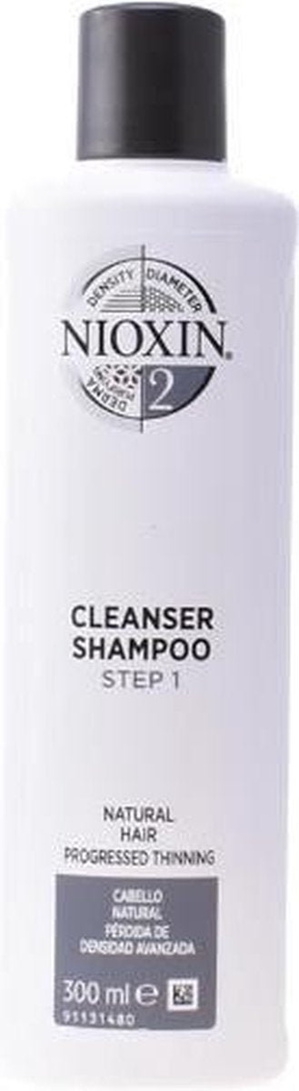 MULTI BUNDEL 2 stuks Nioxin System 2 Shampoo Volumizing Very Weak Fine Hair 300ml