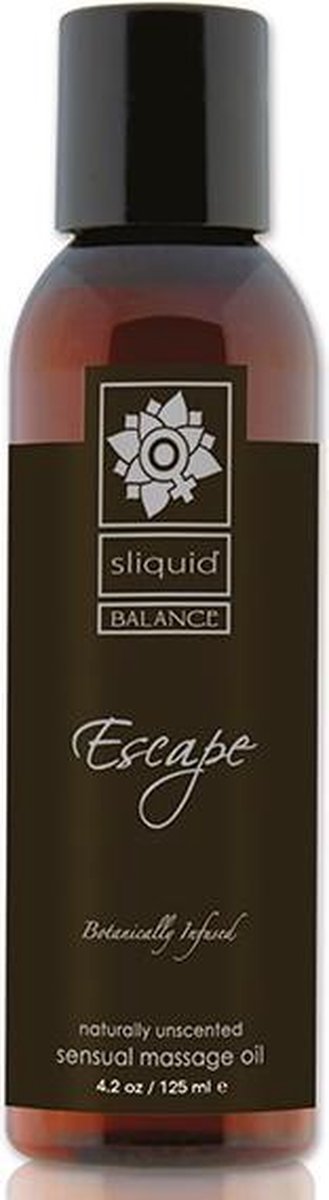 Sliquid Balance Massage Olie Escape - 125 ml