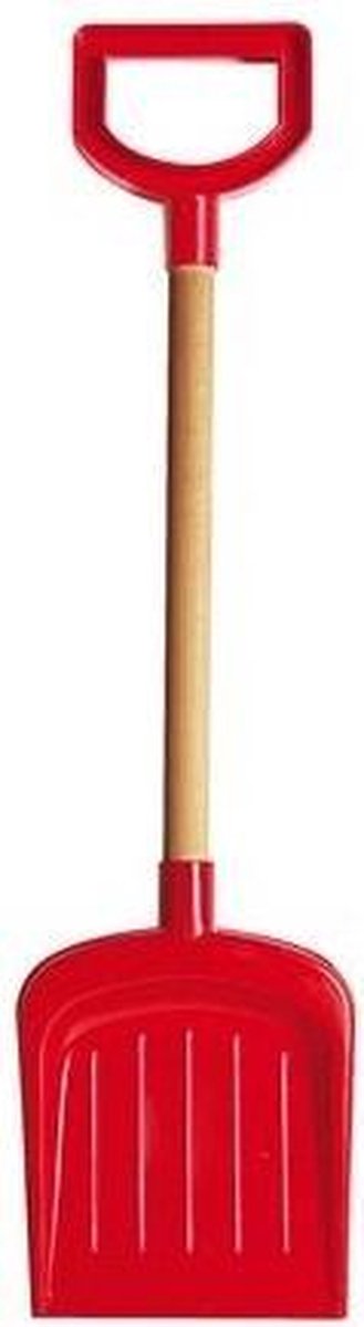 Vdm Schep plastic hout 52 cm oranje