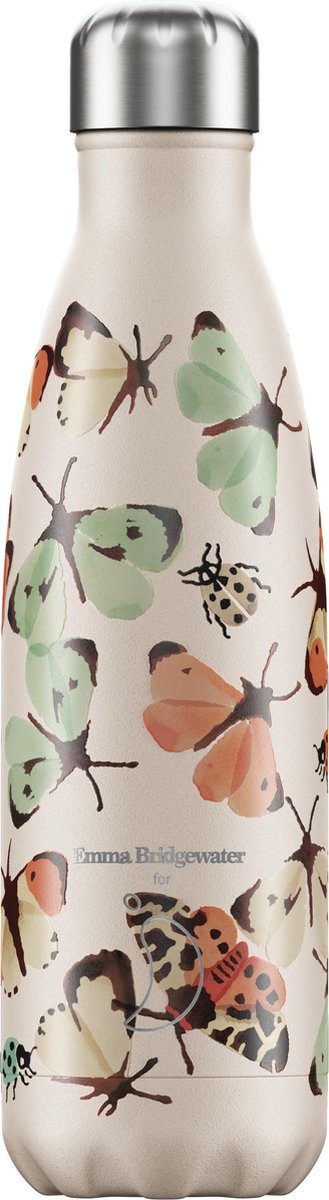 Chilly's Bottle Drinkfles - 500 ml - Emma Bridgewater Butterfly