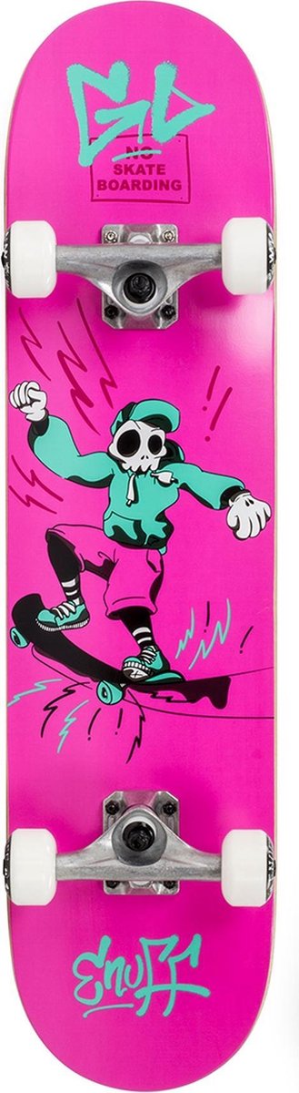Enuff Skateboard - roze/blaw/zwart/wit