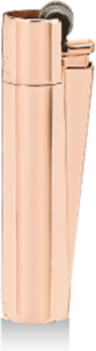 Metalen Clipper aansteker - vuursteenaansteker - Rosé Gold