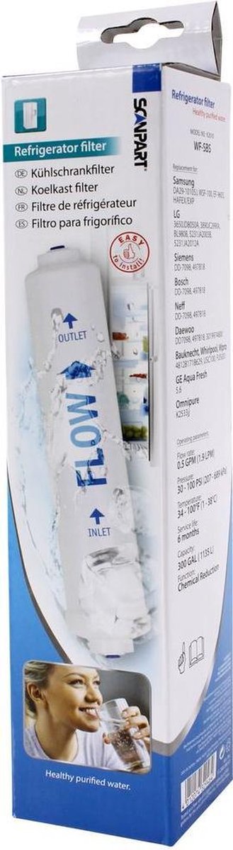 Scanpart - koelkast waterfilter
