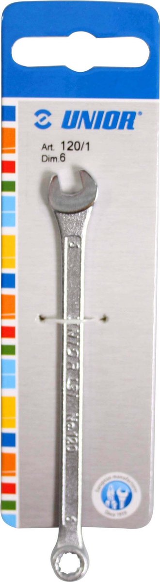 Unior steek/ringsleutel 6mm