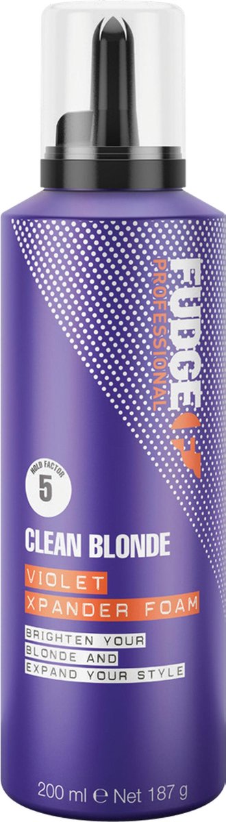 Fudge Professional - Haarmousse - Xpander Foam Violet - 200ml