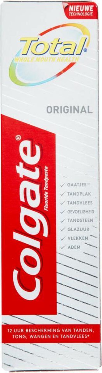 Colgate Total - Original - tandpasta - 4 x 75 ml