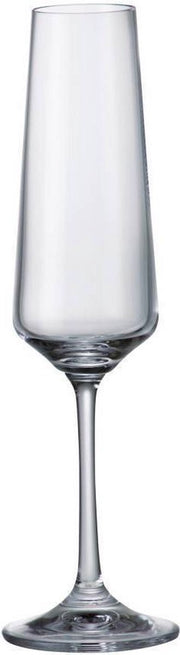 Champagneglazen - Champagne flute - Set: 6 stuks | Kristal