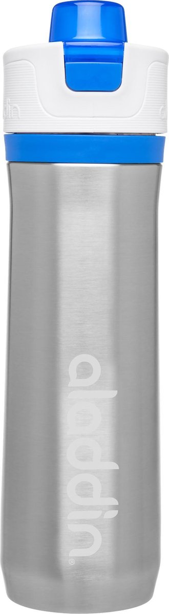 Aladdin Active Drinkbeker - RVS - 600 ml - Blauw