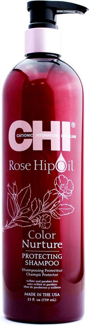 CHI Rose Hip Oil Shampoo-750 ml -  vrouwen - Voor Gekleurd haar