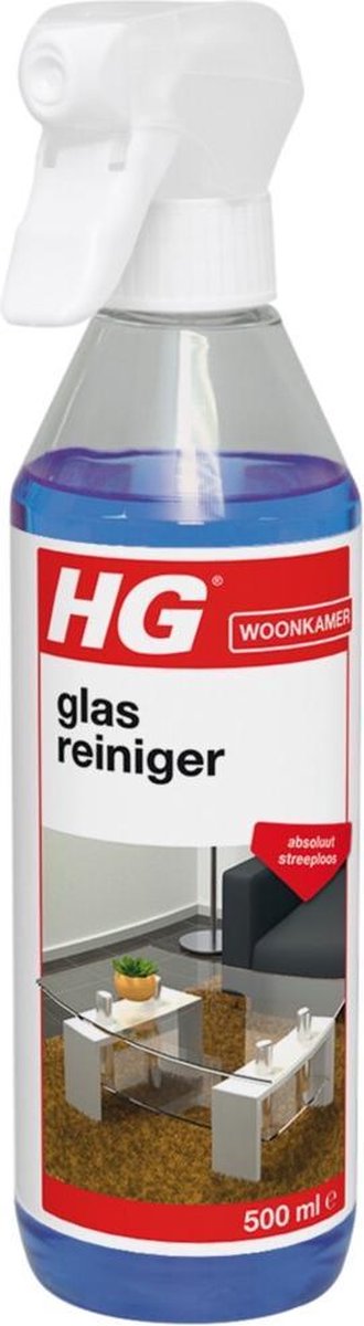 HG Glas en Spiegelspray voordeelverpakking 6 x 500 ml