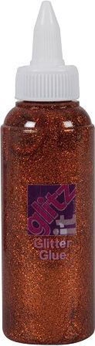 Glitterlijm (120ml) - Copper