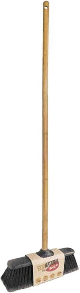 Binnenbezem ECO met bamboe steel 120 cm