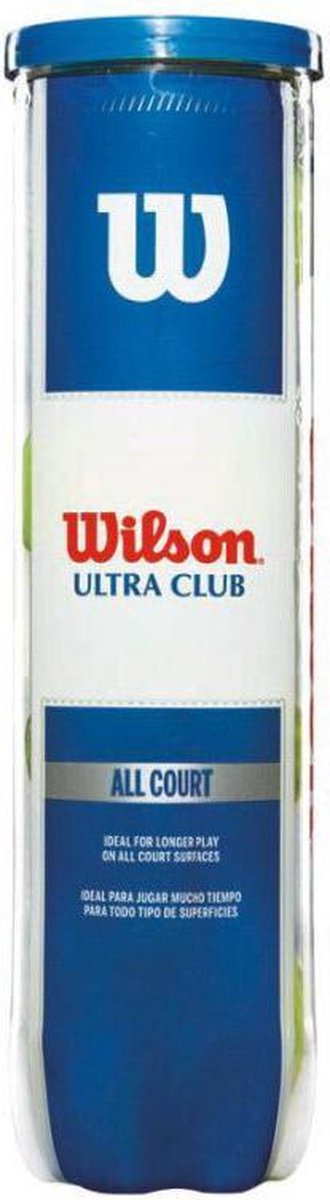 Tennisbal Wilson Ultra Club All Court  (4 Tin)