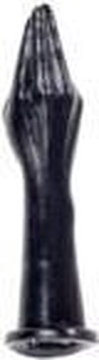 XXLTOYS - Ossus - Fist - Mega plug - inbrenglengte 30 X 7.5 cm - Black - Extreme Vuist Buttplug - Made in Europe - voor Diehards only