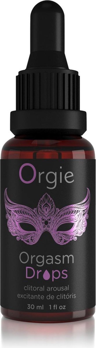 Orgasm Drops Clitoral Arousal