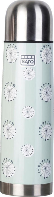 Saro Thermosfles Rvs 500 Ml 25 Cm Mintgroen
