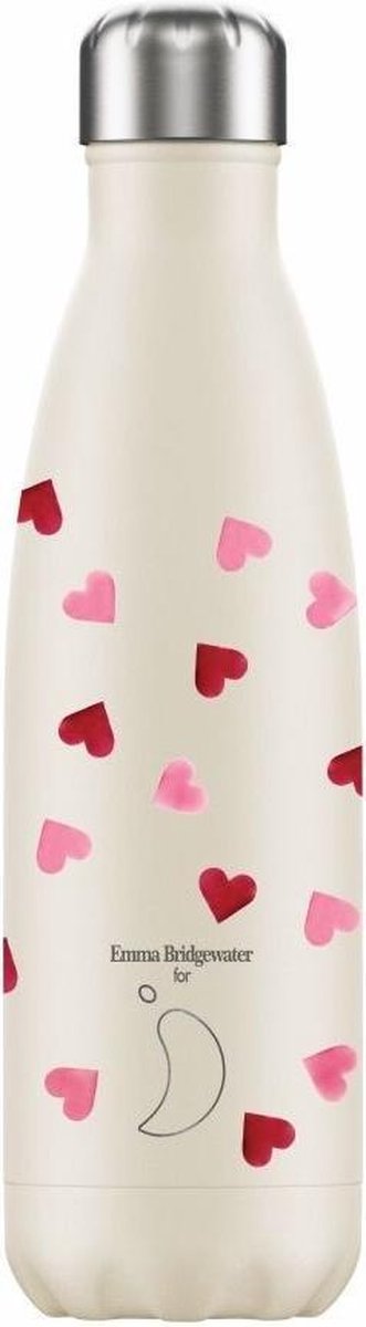 Chilly's 500 ml fles Emma Bridgewater Pink Hearts 500 ml