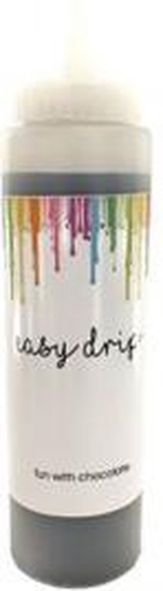 EasyDrip Smeltsnoep Knijpfles Zwart -300gr-