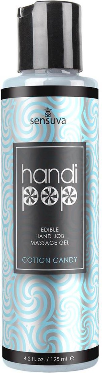 Sensuva Handipop Masturbatie Massage Gel Suikerspin - 125 ml