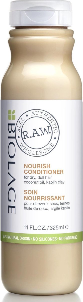 Matrix Biolage R.A.W. Nourish 325ml Vrouwen Professionele haarconditioner