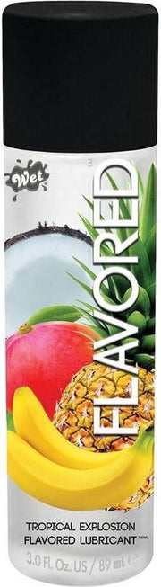 WET Flavored Glijmiddel Tropical Explosion - 89 ml