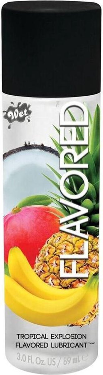 WET Flavored Glijmiddel Tropical Explosion - 89 ml