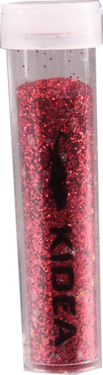 Kidea Glitterpoeder 7 Gram Rood