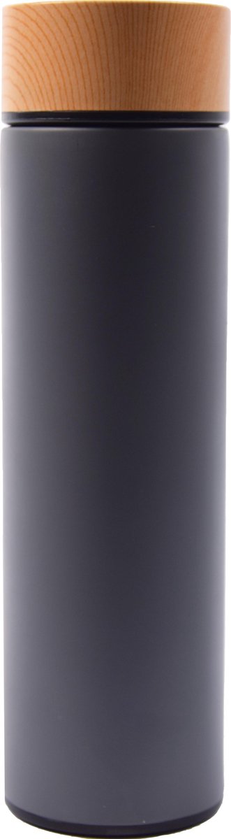Discountershop® |Thermos Isoleerfles - 450ml -Compact Isoleerfles 6.5 x 6.5 x 22.4 cm