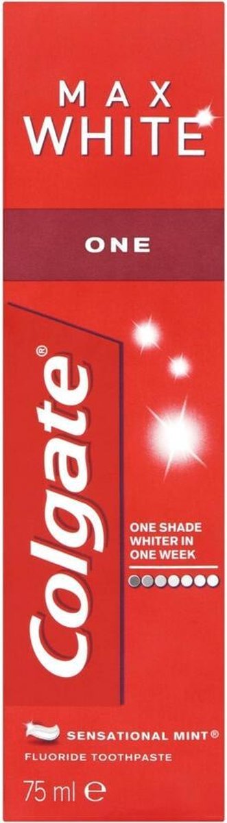 12x Colgate Tandpasta Max White One 75 ml