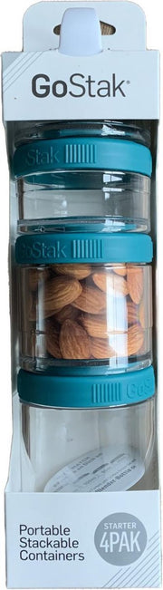Blender Bottle GoStak - teal